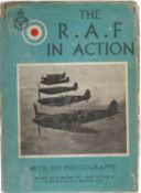 Adam and Charles Black The RAF in Action. A WW2 First Edition Hardback book signed Glyn Lewis