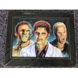 Andy Hallett George Hertzberg James Marsters 20x16 Signed Limited Edition Print By Illustrator