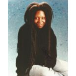 Whoopi Goldberg American Actress, Author, Comedian And Television Personality 10x8 Signed Colour