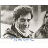 George Segal American Actor And Musician 10x8 Signed Black And White Photo To John. Good Condition