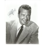 Phil Harris American Musician Actor And Comedian. Signed 10x8 B/W Photo. Good Condition Est.