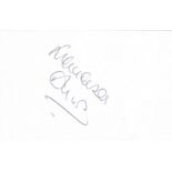 Francesca Annis British Actress 6x4 Signed Post Card. Good Condition Est.