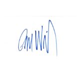 Owen Wilson American Actor And Comedian 6x4 Signature Piece On White Card. Good Condition Est.