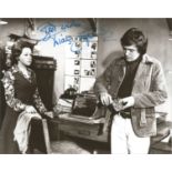Diana Coupland British Actress Signed 10x8 B/W Photo From Tv Series Bless This House. Good Condition