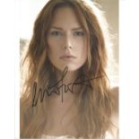 Erin Foster American Writer And Performer 10x8 Signed Colour Photo. Good Condition Est.
