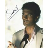 Sendhil Ramamurthy American Actor 10x8 Signed Colour Photo From Tv Series Heroes. Good Condition