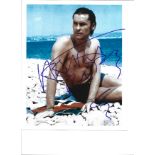 Helmut Berger Austrian Actor Signed 10x8 Colour Photo. Good Condition Est.