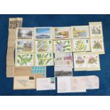 GB assorted collection. 14 mint phq cards, 8 covers including pc Lundy ponies with Lundy stamp and