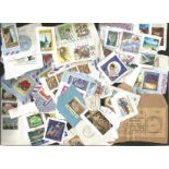 BCW loose stamps on backing paper. Quantity of NZ. Good condition. We combine postage on multiple