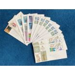 GB FDC collection. 42 included. 1965/1968. Some duplication. Good condition. We combine postage on