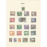 Cyprus stamps on 2 album pages. Good condition. We combine postage on multiple winning lots and