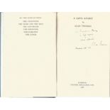 Alan Thomas Hardback Book A Life Apart 1968 signed by the Author on the Title Page and dated 28th