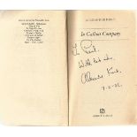 Alexander Kent Paperback Book In Gallant Company signed by the Author on the Title Page some