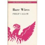 Philip Callow Hardback Book Bare Wires signed by the Author on the Title Page Includes four cards
