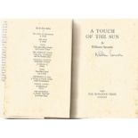 William Sansom Hardback Book A Touch of the Sun 1952 signed by the Author on the Title Page some