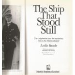 Titanic The Ship that Stood Still hardback unsigned book by Leslie Reade. With duct jacket very good