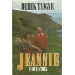 Derek Tangye Hardback Book Jeannie - A Love Story signed by the Author on the First Page First