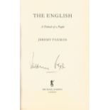 Jeremy Paxman Hardback Book The English - A Portrait of People signed by the Author on the Title