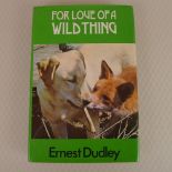 4 x various vintage hardback books on foxes comprising For the Love of a Wild Thing by Ernest Dudley