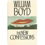 William Boyd Hardback Book The New Confessions signed by the Author on the Title Page dust cover and