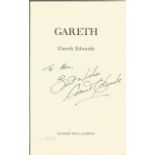 Gareth Edwards Hardback Book Gareth - An Autobiography 1979 signed by the Author on the Title Page