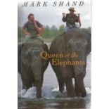 Mark Shand Hardback Book Queen of the Elephants signed by the Author on the Second Page For Diana