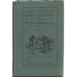 Rev George Henderson Hardback Book Lady Nairne and Her Songs signed by the Author on the Title