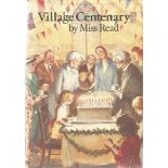 Miss Read Hardback Book Village Centenary signed by the Author on the Second Page and dated 16th