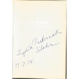 Lydia Pasternak Slater Hardback Book Before Sunrise signed by the Author on the First Page and dated