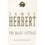 James Herbert Paperback Book The Magic Cottage signed by the Author on the Title Page and dated