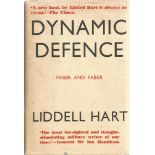 Dynamic Defence signed and inscribed by author Sir Basil Liddell Hart 17th Nov 1940, to Stephen King
