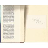 Frank Swinnerton Hardback Book An Autobiography 1937 signed by the Author on the First Page some