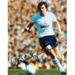 Football. Steve Perryman Signed 10x8 colour photo. Photo shows Perryman in action for spurs. Good