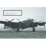 Dambusters Pilot Bill Reid Signed Black and white 6x4 photo. Photo shows an RAF Warplane. Signed