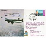 Dambuster Pilot David Shannon Signed FDC. Titled 70th Anniversary of No38 squadron 1 April 1986.