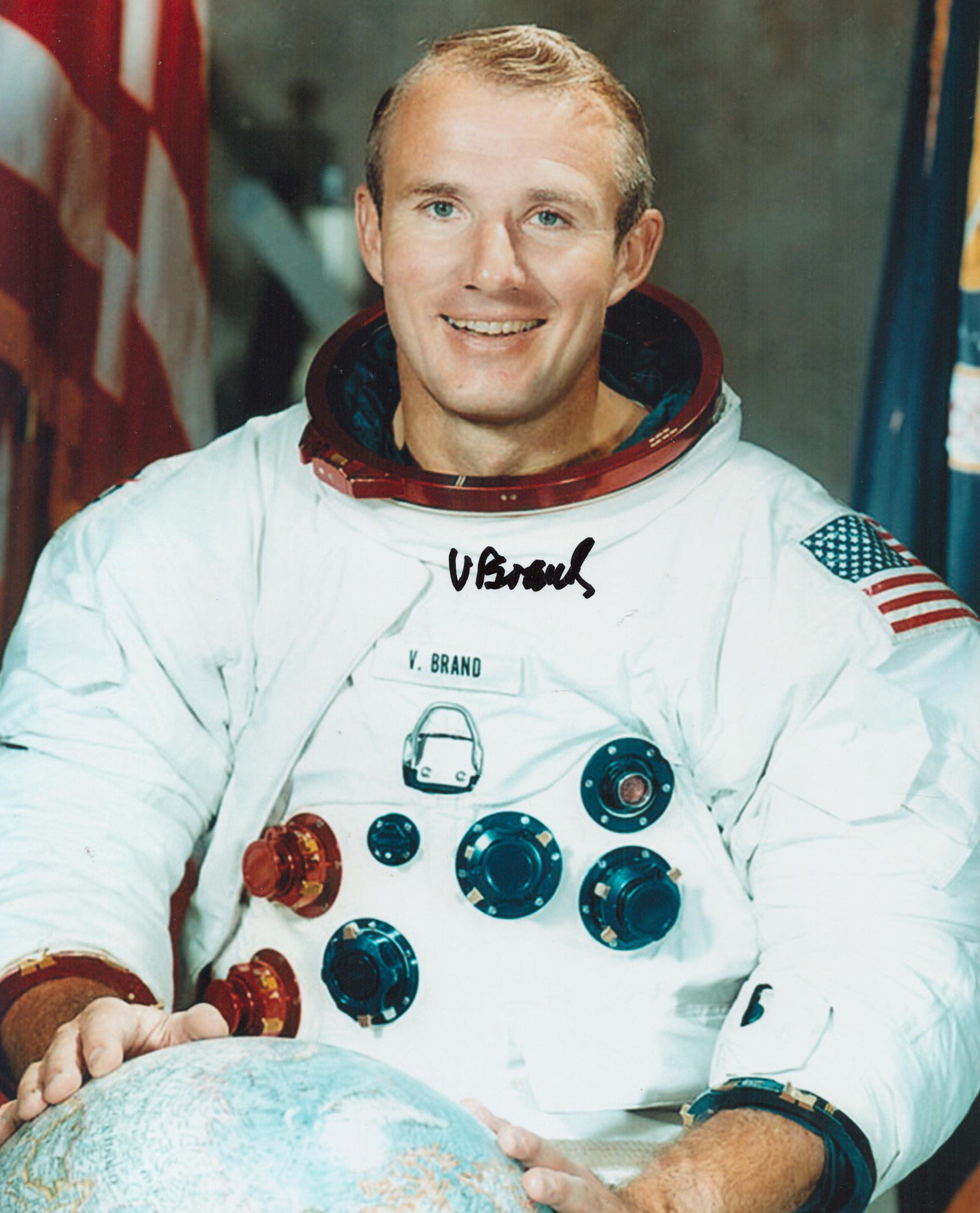 Space Vance Brand signed 10x8 colour photo. Vance DeVoe Brand born May 9, 1931, is an American