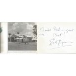 Errol Flynn signed Christmas Greeting from Fison Airwork inscribed Thanks Phil great ride Errol