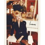 Ivana Trump signed 10x8 colour photo. Czech-American businesswoman, media personality, fashion