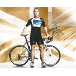 Sir Chris Hoy signed 10x8 colour photo. Sir Christopher Andrew Hoy, MBE (born 23 March 1976) is a