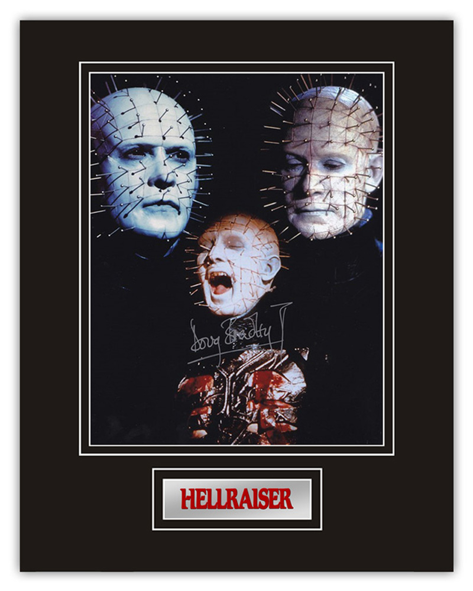 Set of 5 Stunning hand signed Hellraiser professionally mounted displays! This beautiful set of 5 - Image 3 of 6