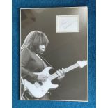 Joan Armatrading 16x12 mounted and matted signature piece includes superb black and white photo.