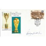 Bobby Moore signed World Commemorative Cover 1930-1986 PM Nanumea Tuvalu 30 June 1986. All