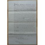 Marshal of the Royal Air Force Hugh Montague Trenchard, 1st Viscount Trenchard signed Last Will