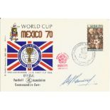 Alf Ramsey signed World Cup Mexico 1970 Official FA Commemorative cover with Mexico stamp and