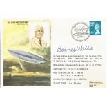 Barnes Wallis signed flown FDC PM 40th Anniversary British Forces 1532 Postal Services 15th Jun 1976