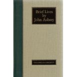 Folio society hardback book Brief Lives by John Aubrey in good condition with slipcase. Sold on