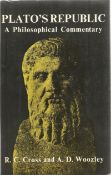 R. C. Cross and A. D. Woozley softback book Plato's Republic - A Philosophical Commentary 1980