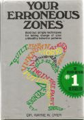 Dr Wayne W Dyer hardback book Your Erroneous Zones 1976 published by Funk & Wagnalls in good