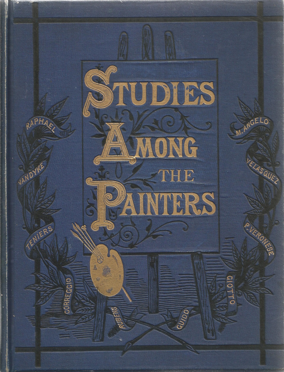 J. Beavington Atkinson hardback book Studies among the Painters by J. Beavington Atkinson