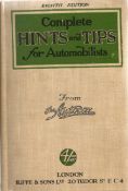 Complete Hints and Tips for Automobilists (Eighth Edition) hardback book from Autocar published by